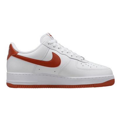 Nike Air Force 1 '07 White/White/Dragon Red shoes